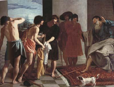 Jacob recevant la Tunique de Joseph (df02), Diego Velazquez